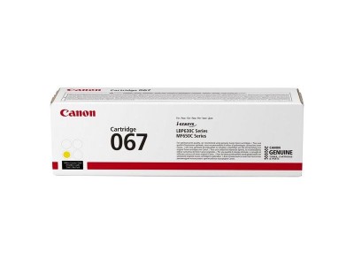 Toner Canon 067 Y yellow 1350