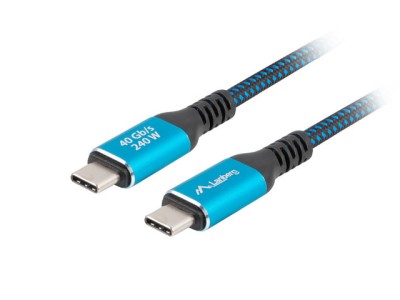 LANBERG USB-C M/M USB4 Kabel 0