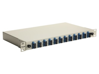 Equip LWL-Spleißkasten 12-Port SC-Duplex OS2 1U