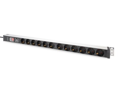 DIGITUS PDU 1HE 12xSchuko 16A Ausgänge