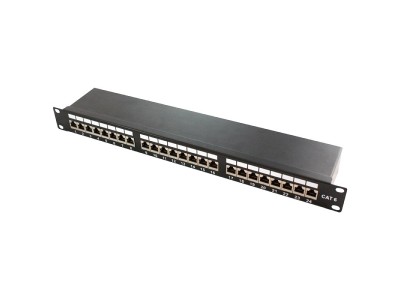 Logilink 19" Cat.6A Patchpanel, 24-Port