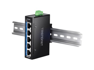 TRENDnet Industrial Switch 5-Port Gbit Mini