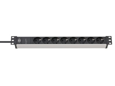 Brennenstuhl Steckdosenleiste Alu-Line 48.3cm 8x