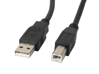 LANBERG USB-A(M)->USB-B(M) 2.0 Kabel 3