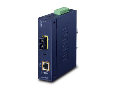 PLANET Industrial Media Converter IGTP-802T PoE+