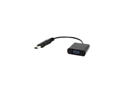 Gembird Displayport VGA adapter Schwarz