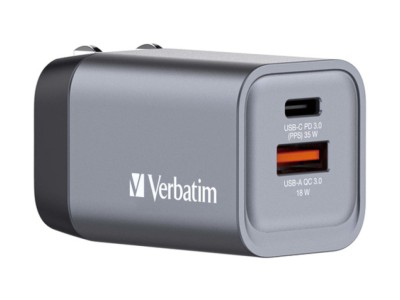 Verbatim GNC-35 GaN Charger 2 Port