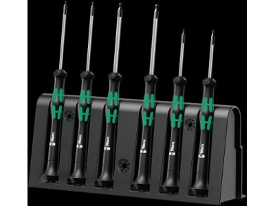 Wera Elektronik-Schraubendrehersatz + Rack 6tlg. 2052/6