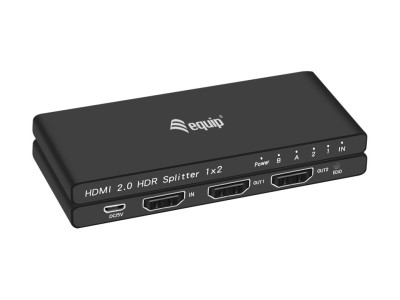Equip HDMI2.0 2-Port Splitter Ultra