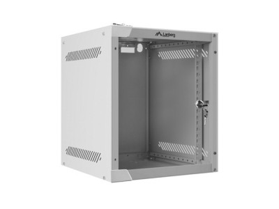 LANBERG 10" 6U 280x310 Wandgehäuse Glastür