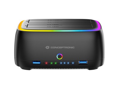CONCEPTRONIC Festplattengehäuse 2.5/3.5"HDD/SSD
