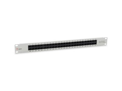 Equip 19" Patchpanel 50xRJ45 Cat3 UTP