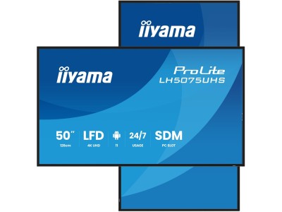IIYAMA 125.7cm(50") LH5075UHS-B2AG 16:9