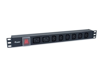 Equip 19" Steckdosenleiste 6xIEC C13/2xIEC C19->St
