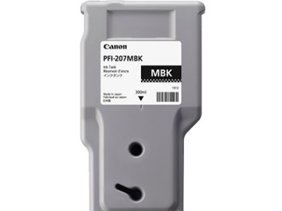 Patrone Canon PFI-207MBK matt black