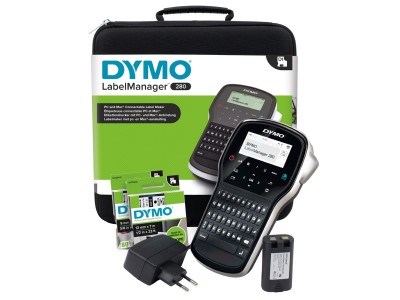 DYMO LabelManager 280 im praktischen Koffer(SoftCase)Qwertz
