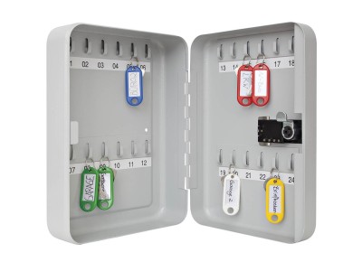 WEDO Schlüsselschrank 24er Zahlenschloss l.grau