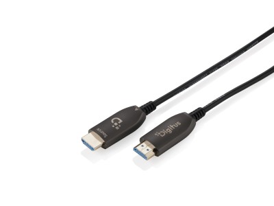 DIGITUS HDMI AOC Hybrid Glasfaserkabel UHD