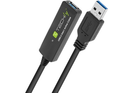 Techly USB 3.0 Repeater Kabel