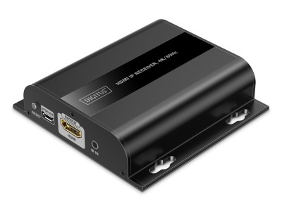 DIGITUS HDMI IP Receiver 4K/60Hz schwarz