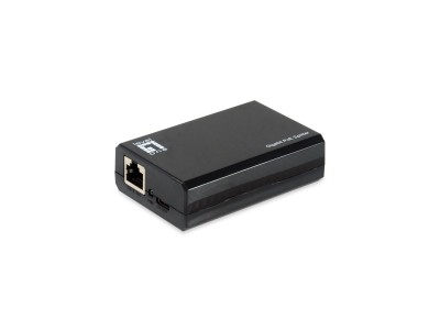 LevelOne PoE Gigabit Splitter RJ45/USB-C 1Gbps