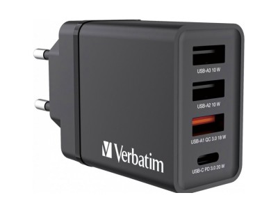Verbatim CHR-30EU2 USB Charger 30W with