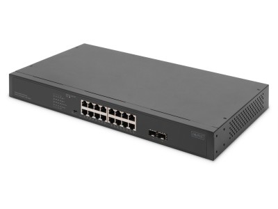 DIGITUS 19" Switch 16 Port Gigabit