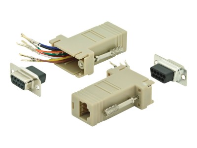 DIGITUS RS 232 Adapter, DB9, RJ45