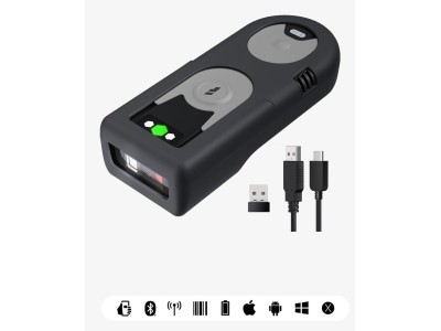 Inateck BCST-43 Gray 1D Barcode Scanner