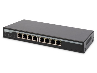 DIGITUS Switch 8-Port Gigabit 135W PoE