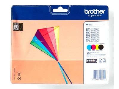 Patrone Brother LC-223VALBP Blisterfarbtintenset