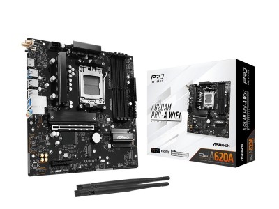 ASRock A620AM Pro-A WiFi AM5 mATX
