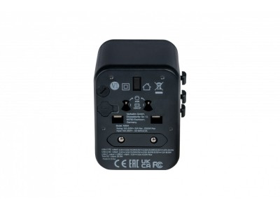 Verbatim Universal Reiseadapter UTA-02 mit 1xUSB-A