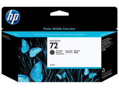 HP 72 Mattschwarz Tintenpatrone 130ml
