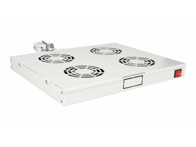 Equip 19" Lüfter für Serverschränke/4xLüfter 1U
