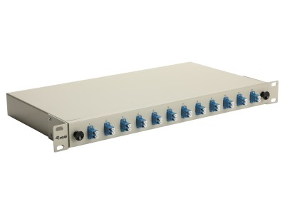 Equip LWL-Spleißkasten 12-Port LC-Duplex OS2 1U