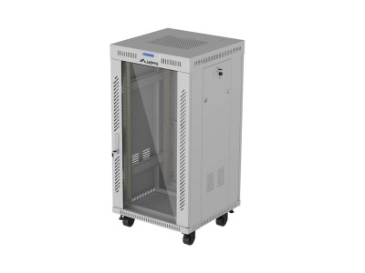 LANBERG 19" 22U 600x600 freisteh. LCD