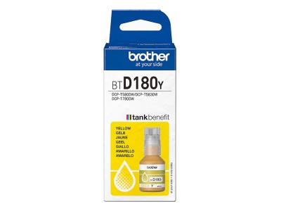 Patrone Brother BTD180Y Tintenflasche Gelb ca