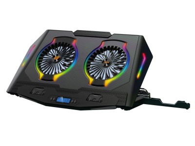 CONCEPTRONIC 2-Fan USB-A2.0 Laptop-Kühlpad 40Kg