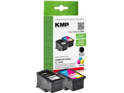KMP Patrone Canon PG-545XL Multipack BK/C/Y/M/