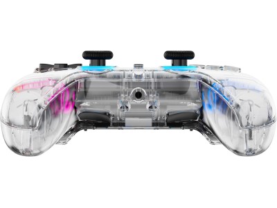 Deltaco Controller Wireless RGB transparent PS4