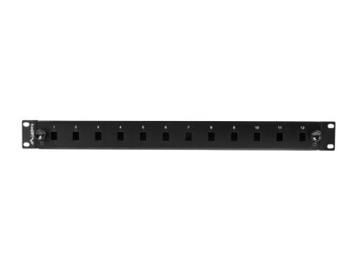 LANBERG 19" Fiber Patchpanel 1U 12xSC