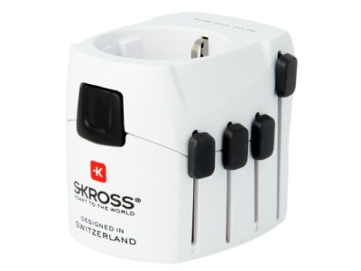 SKROSS Adapter Pro Europe to UK/Australia/China/USA
