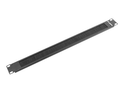 LANBERG 19" Bürstenleiste 1U schwarz AK-1101-B