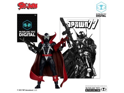 McFarlane Spawn Figur mit Comic 7in