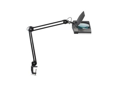 MAUL LED Lupenleuchte Vitrum mit Klemmfuß