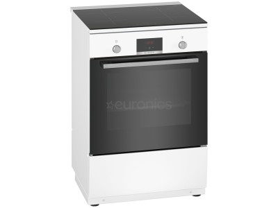 Bosch, platums 60 cm, balta/melna -