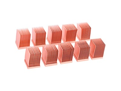 GPU RAM Copper Heatsinks 10x10mm, Kühlkörper