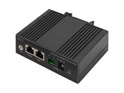 Gigabit Ethernet PoE Splitter, Industrial, 60