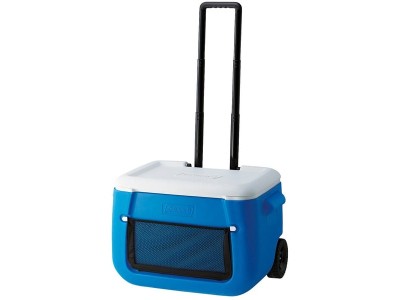 50QT Poly-lite Wheeled Mesh Kühlbox